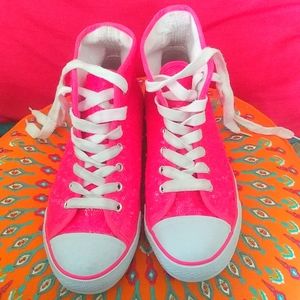 Pink Sequin Chuck Taylor Style Shows 9M Women's - Only Worn Once! Converse Style